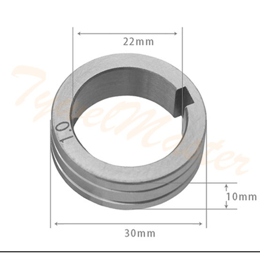 Draht Zubringer Rolle V U K Rändel Mutter 30x22x10mm für 0,8 1,0 1,2mm Stahl Aluminium Fluss Kabel Schweiß Draht MIG Schweißen Maschine
