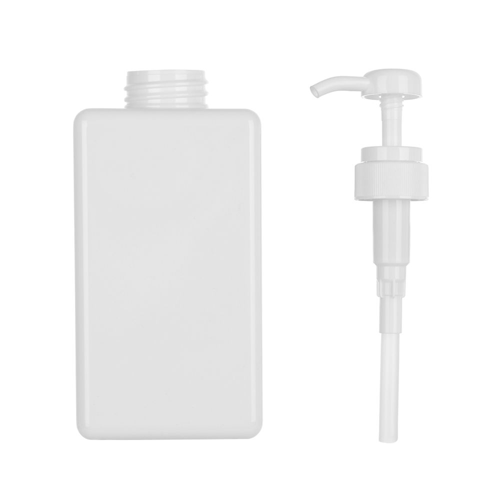 650Ml Vierkante Doorzichtige Fles Vloeibare Zeep Opgeklopte Mousse Punten Bottelen Shampoo Lotion Douchegel Pomp Bottlesnding Zeep Dispenser