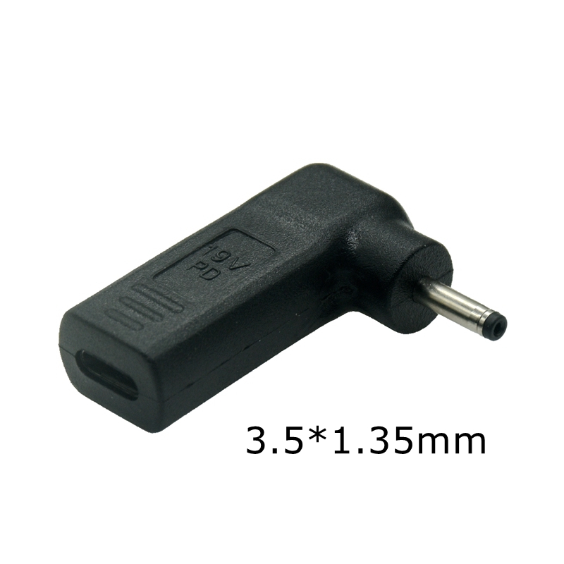 Pd Spoof Adapter Plug Converter Usb Type C Vrouw Naar 7.4X5.0Mm 4.5X3.0Mm 5.5X2.5Mm Mannelijke Laptop Dc Uitgang Jack Connector: Roze