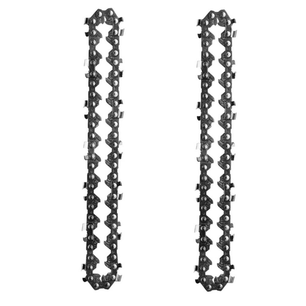 ANENG Mini Electric Chainsaw 4inch 21V Portable Handheld Cordless Pruning Shears Chainsaw for Tree Branch Wood Cutting Tools: B  chain