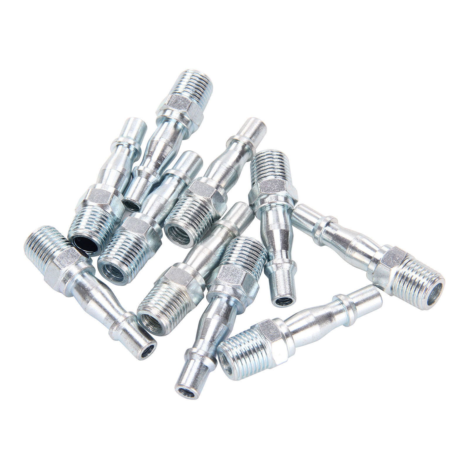 10x RV Quick Connector Quick Release 1/4" Bsp Air Line Hose Compressor Fitting Couplings Connector
