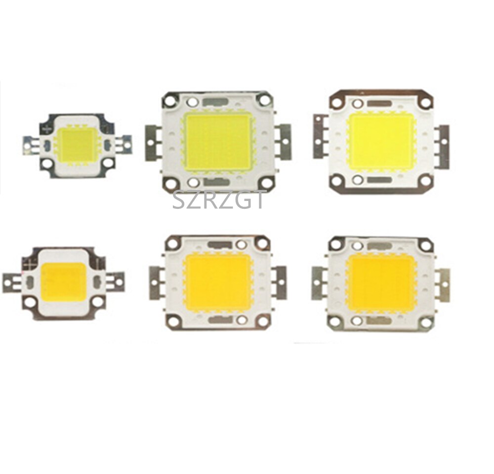 10/20/30/50/70/100W Dc 12V 36V Cob Led Chip lamp Chips Voor Spotlight Schijnwerper Tuin Vierkante Geïntegreerde Licht Led Kralen