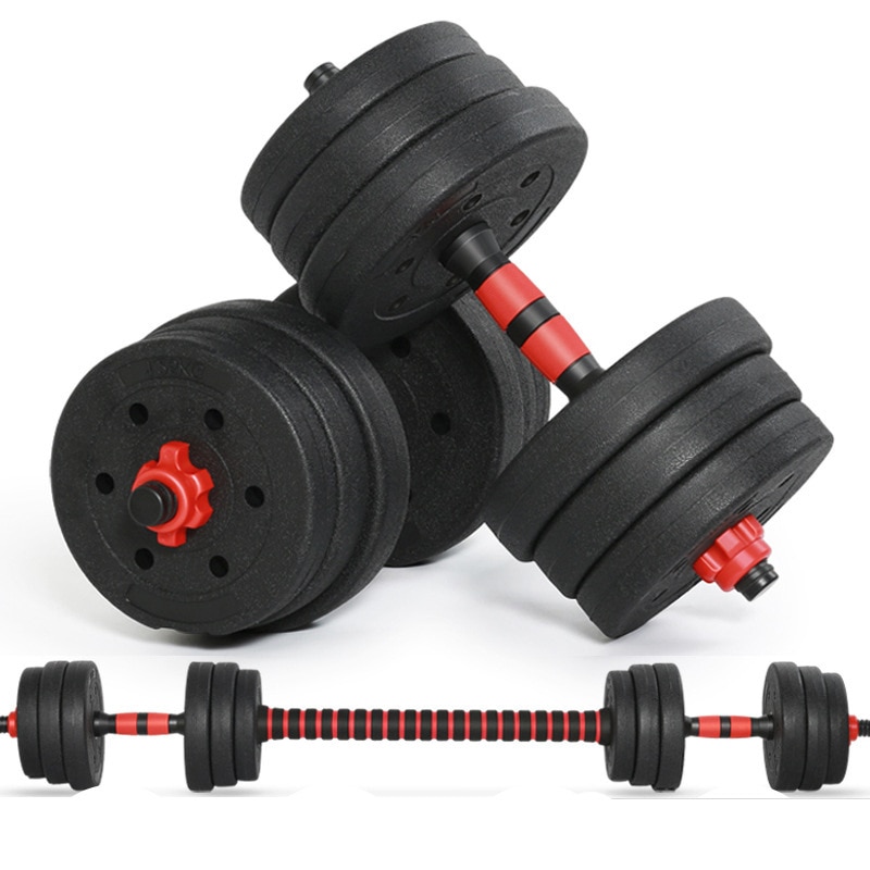 ADKING10kg Verstelbare Inklapbare Halter Set Fitness Huishoudelijke Gym Gewichtheffen Traning Apparatuur Voor Mannelijke Arm Triceps
