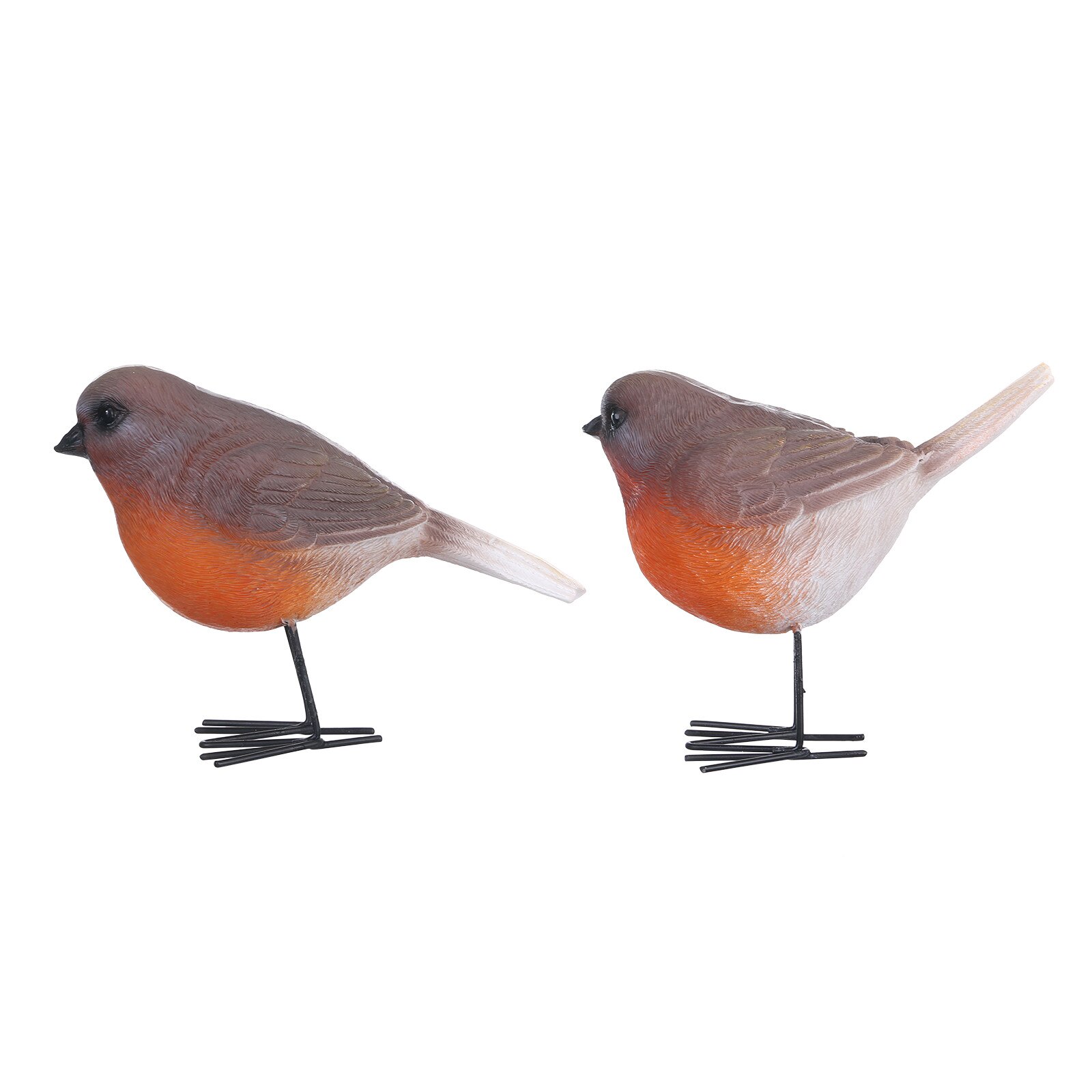 Lifelike Bird Statue Garden Sculpture Outdoors Ornament Home Decor Garden Bird Craft Statue Bird Resin Sculptures #Y10