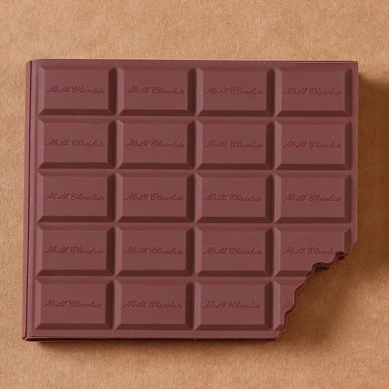 Kreative Nette Simulation Schokolade Cookie Notizblock Lustige Snack Tragbare Mini Notebook Studenten Schreibwaren Schule Liefert: WHITE