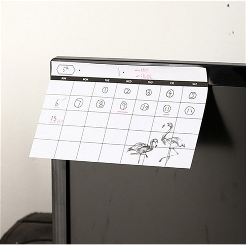 30SHEET simple weekly planner book desktop schedule month plan tear the notebook work efficiency summary plan