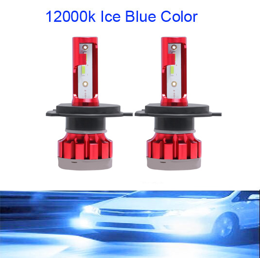 H4 LED H7 H11 H8 9006 9005 HB4 H1 H3 HB3 CSP 4500K de la motocicleta del coche de la linterna Auto 80W 12000LM bajo haz bombilla lámpara del automóvil 6500K: H3 / 12000K