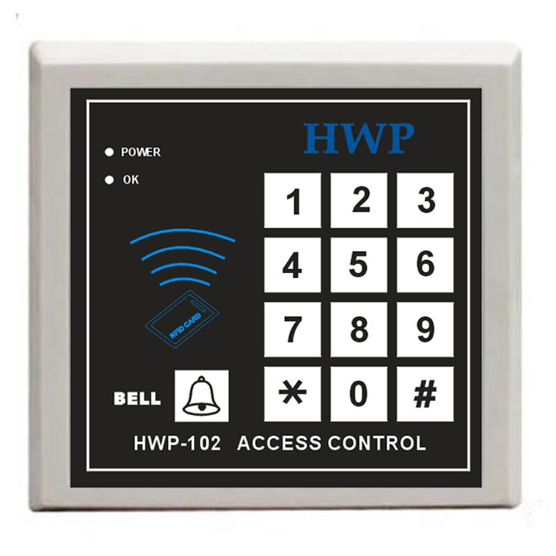 Standalone access control Keypad with master cards RFID Proximity Door Access Control System