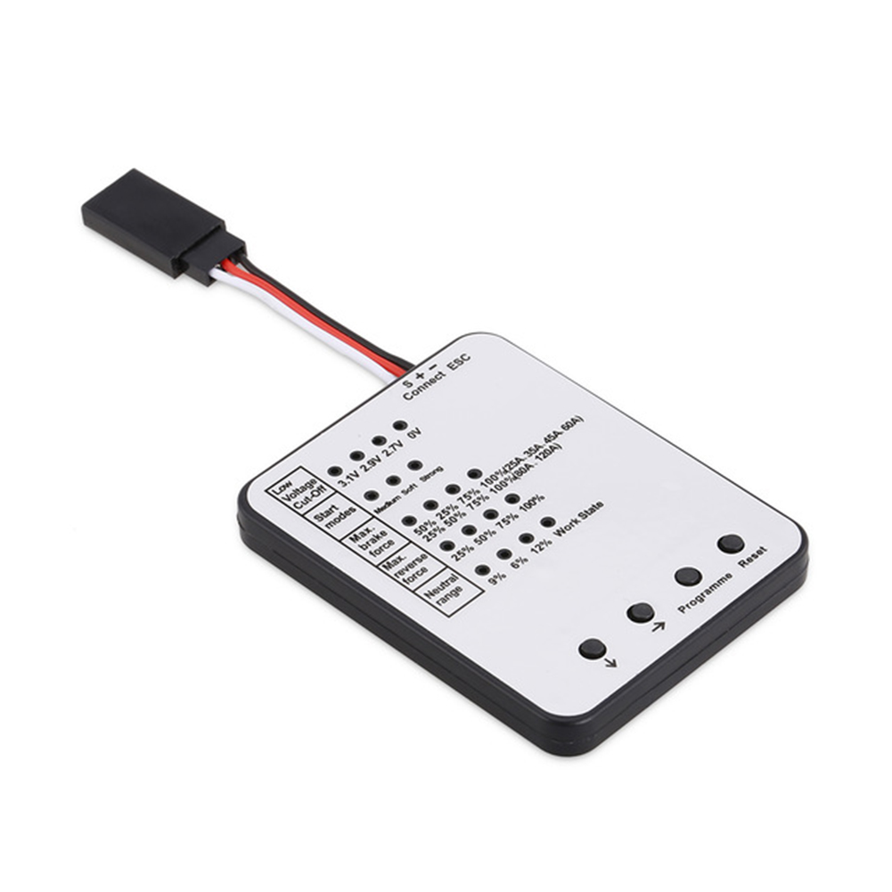 Lage Voltadge Afgesneden Voltadge Programmering Kaart Voor Rc Auto Esc Brushless Electronic Speed Controller