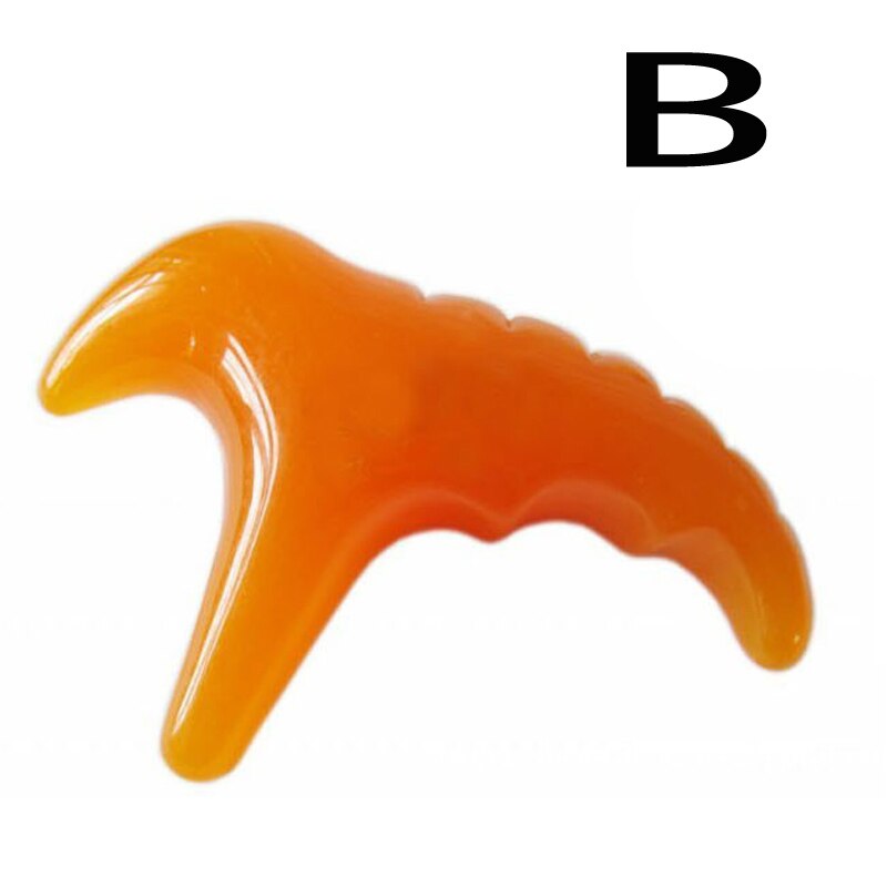 Gezondheidsspa schrapen chinese traditionele voetmassage acupunctuur lichaamspunten massage gua sha board bijenwastherapie: B