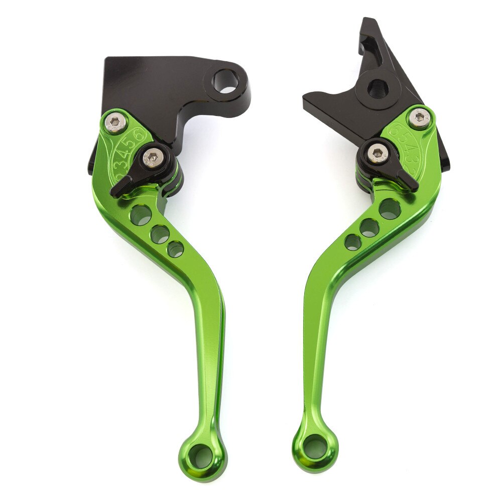 For FB Mondial Pagani 300 125 HPS 125 300 HPS125 HPS300 Motorcycle Accessories CNC Aluminum Adjustable Brake Clutch Levers: 147mm Green