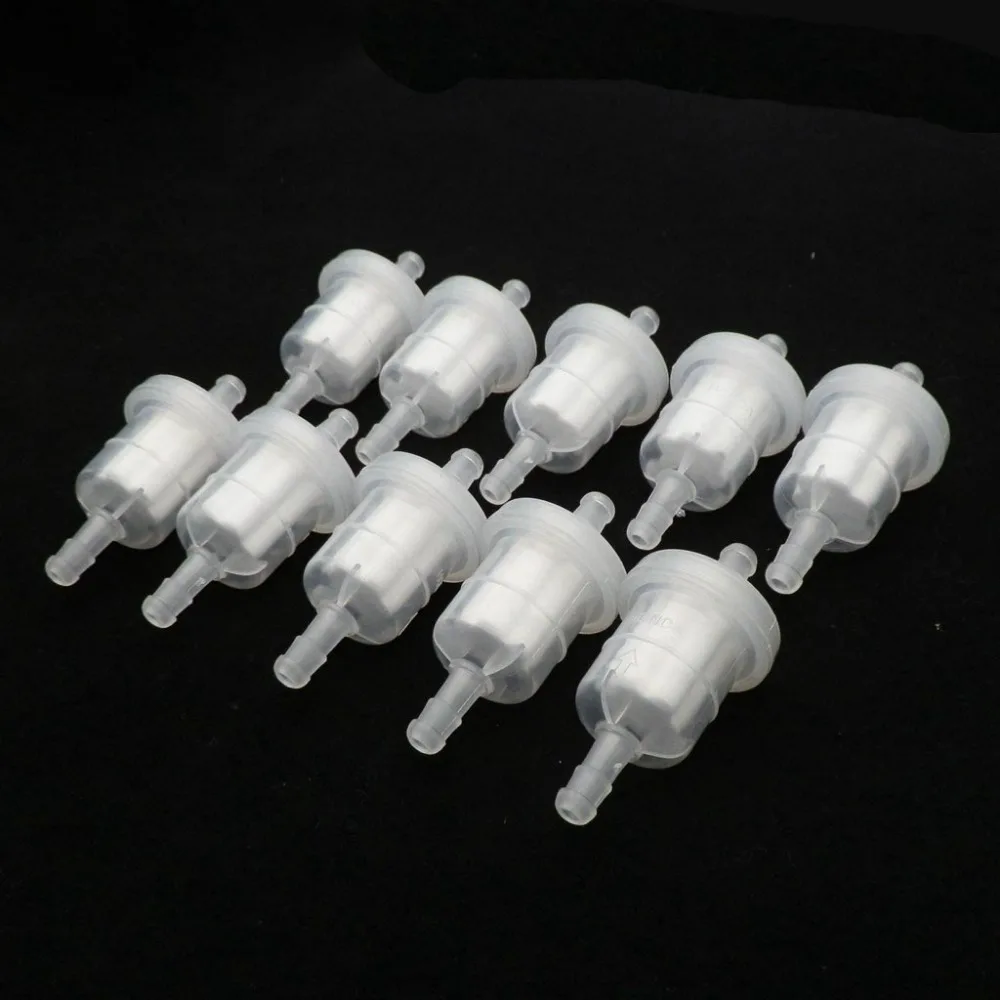 15/10/5pcs Gas Brandstoffilter Universele Benzine Gas Brandstof Benzine Oliefilter voor motorfiets GY6 Bromfiets Scooter Crossmotor ATV TaoTao