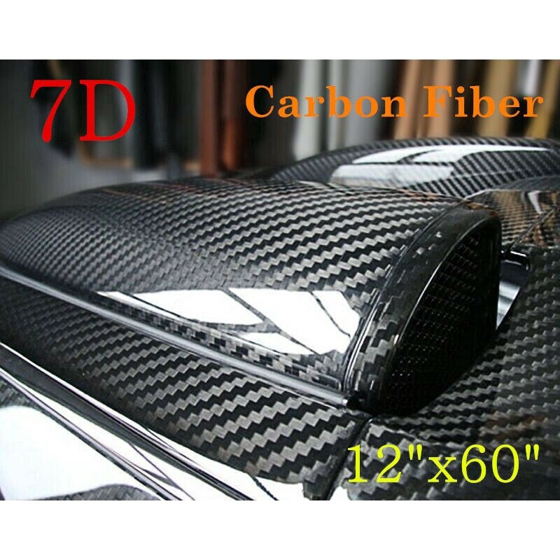 7d waterdichte carbonvezel vinyl auto wrap folie stickers 30*152cm interieur accessoires auto interieur stickers