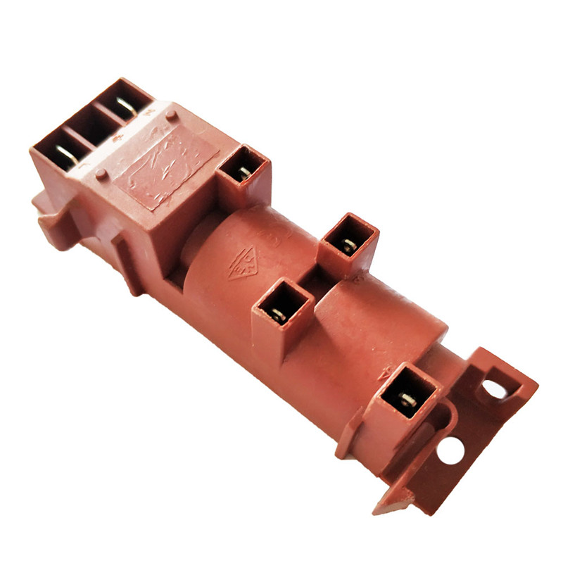 220V Gas Stove AC Pulse Igniter With 4 Terminals Gas Water Heater Parts Spark Igniter For Cooktop Range