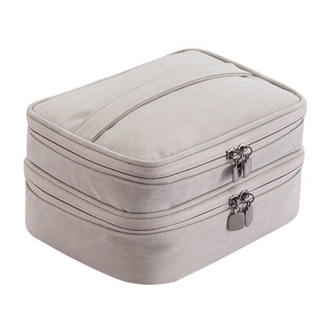 Organizer elektroniki podróżnej Acoki, dwuwarstwowa sakiewka robić moc banku, telefonu, ładowarki, kabli USB i akcesoriów robić dysków U.: Default Title