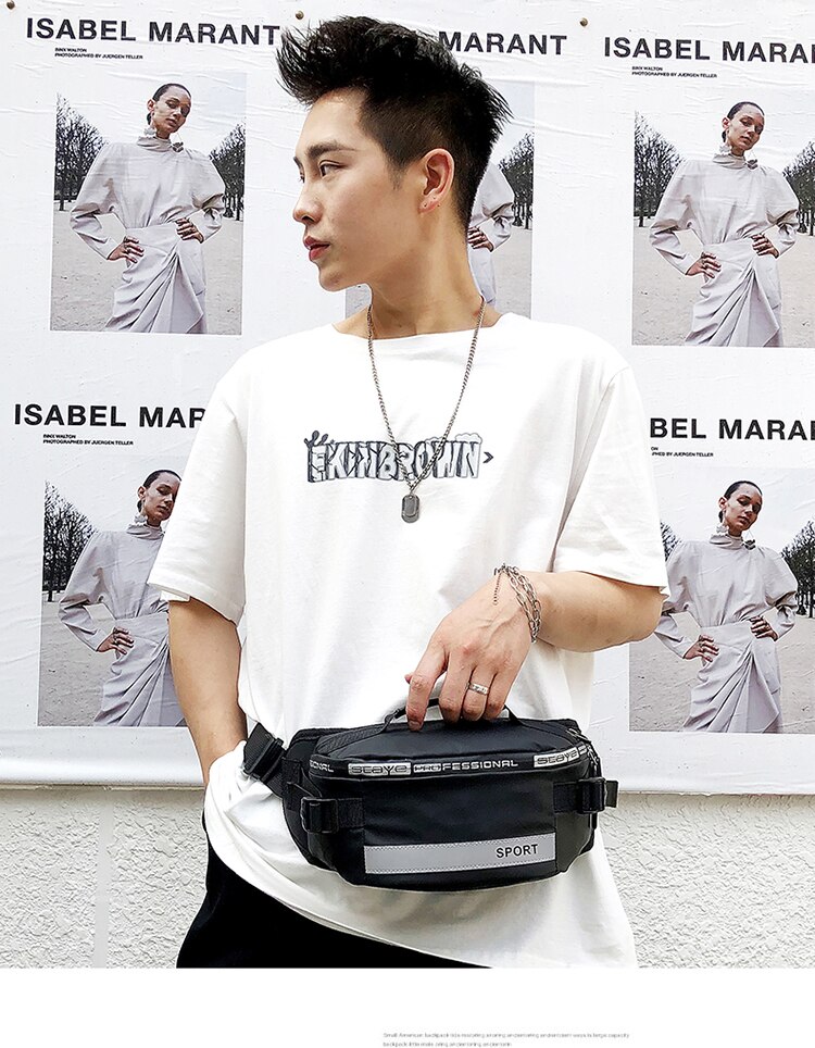 Heren usb-oplaadbare nylon crossbody tas heren anti-diefstal borsttas zomer korte reis koerierstas waterafstotende schoudertas