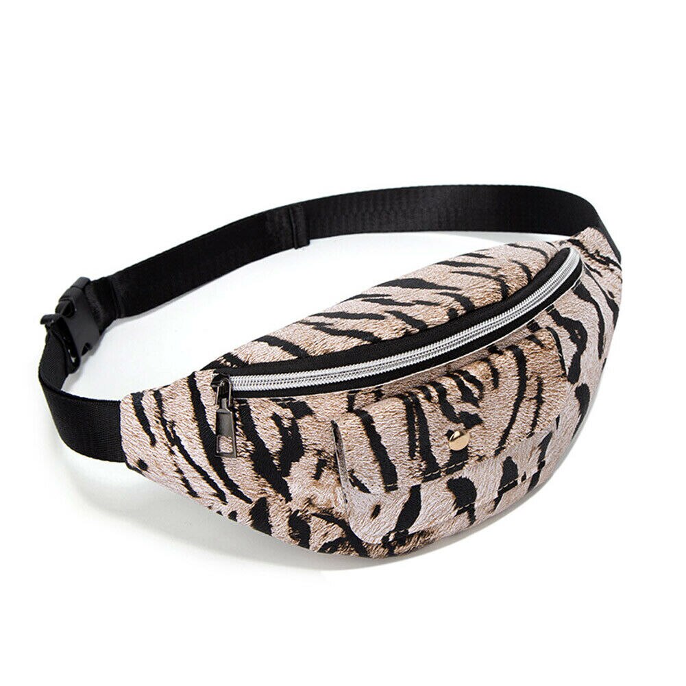 Stijl Taille Tas Vrouwelijke Riem Borst Handtas Unisex Fanny Pack Dames Taille Pack Belly Tassen Portemonnee: Beige