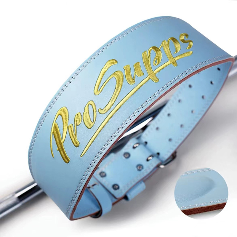 Cintura in pelle per sollevamento pesi Cintura per allenamento fitness Cintura per tutore in vita Protezione lombare tozzo Stacco bodybuilding Palestra Supporto per la schiena: M / Viola