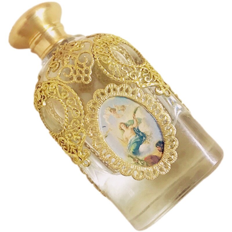 Französisch retro Kristall Glas Versiegelt Parfüm Flasche Schlafzimmer Dressing Tisch Schmücken Gläser Luxus Durcheinander Dekor Parfüm sub-abfüllung