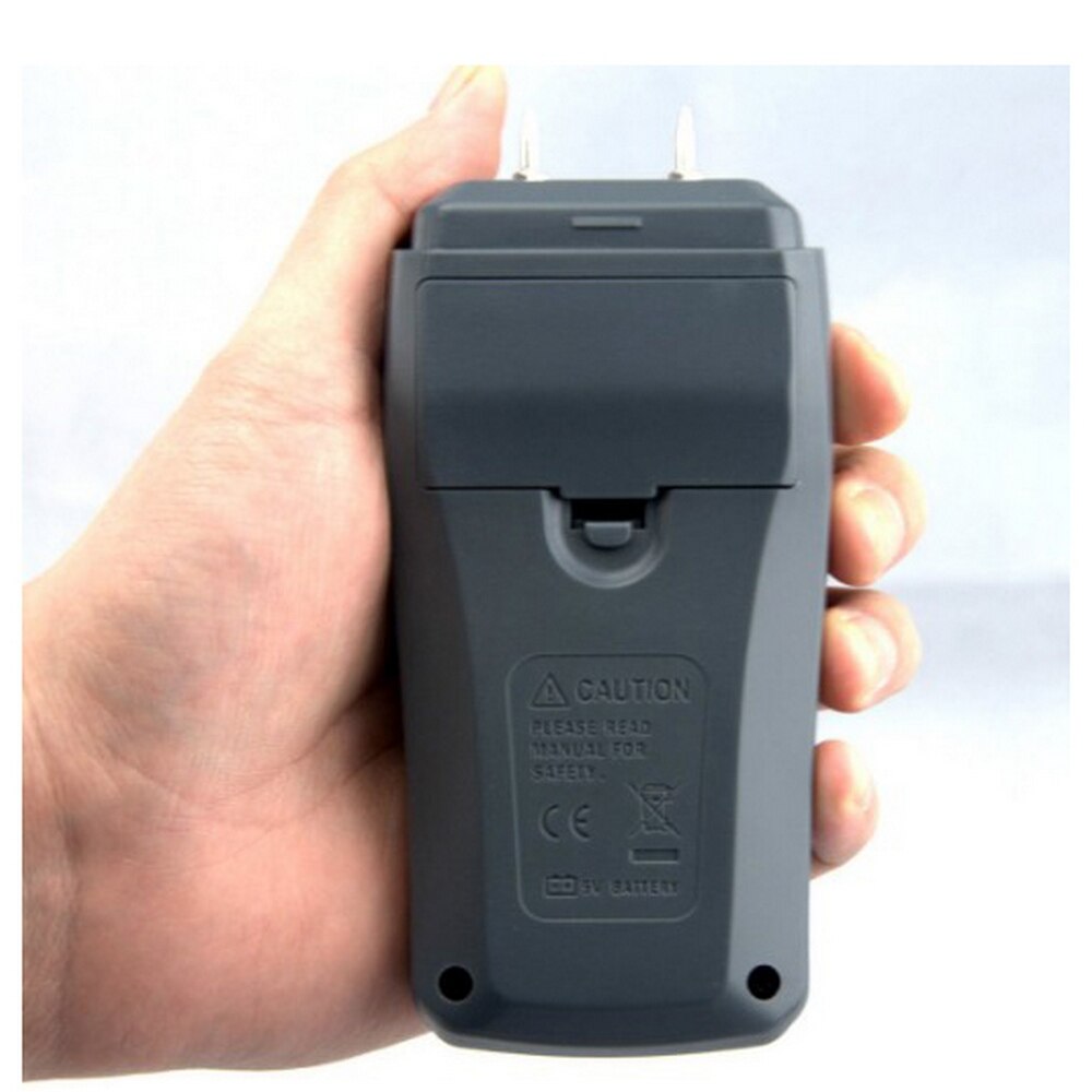 LCD Wood Moisture Tester MT-10 0-99.9% Wood Hygrometer 4 Modes 2 Pins Digital Wood Humidity Tester Timber Damp Detector