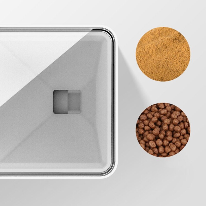 Aquarium vis tank intelligente led automatische voederautomaat timer voedsel dispenser 70ml 72xf