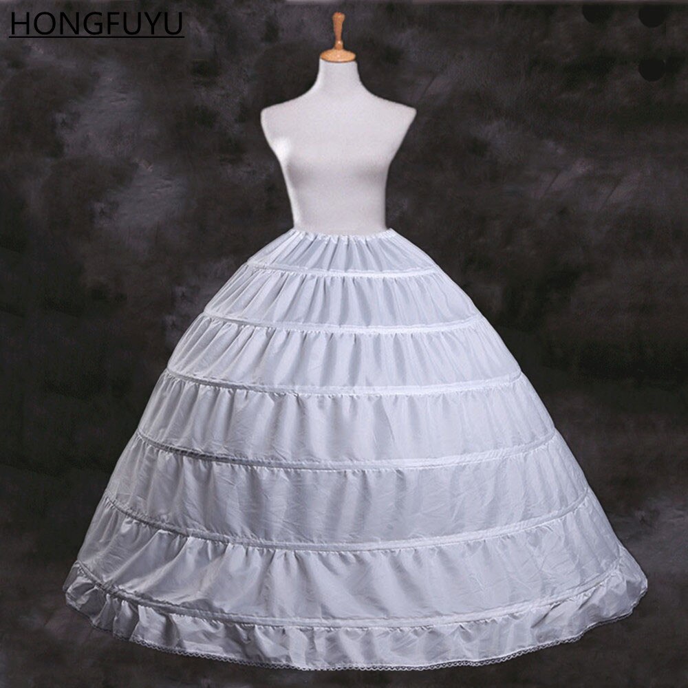 HONGFUYU-enagua Para Boda nupcial, aro de crinolina para graduación, falda de lujo, antideslizante, novedad de