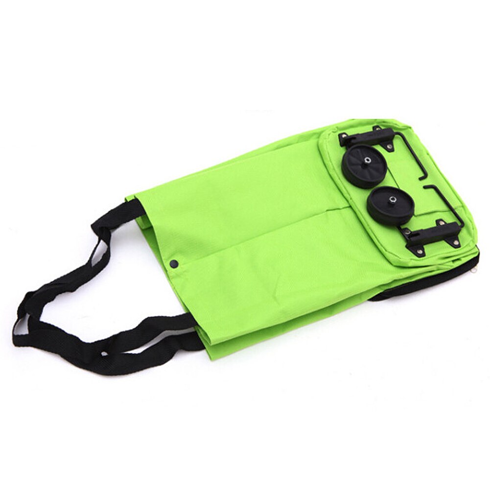 Opvouwbare Rollende Boodschappentas Herbruikbare Winkelwagen Trolley Tas met Wiel