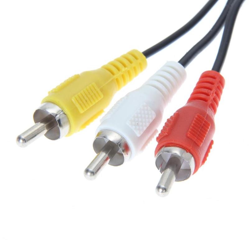 Alloyseed 1.8 M 6FT Kabel Cord Av Tv Rca Game Video Voor Snes Nintendo 64 N64 Zwart