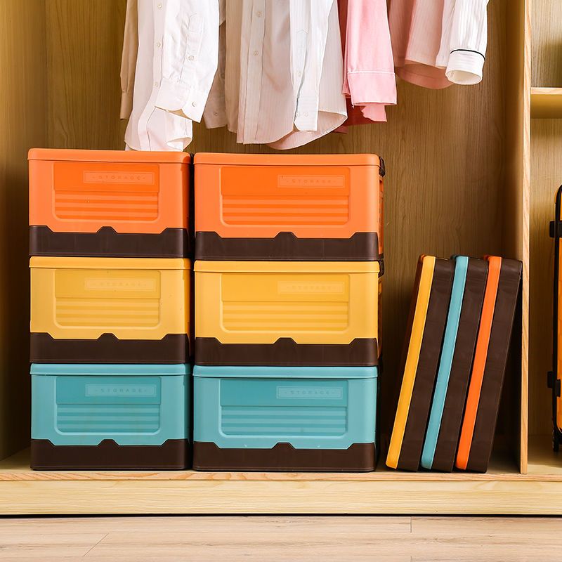 Opvouwbare Opbergdoos Multifunctionele Plastic Organizer Container Grote Capaciteit Organizer Boxen Huishoudelijke Diversen Opberggereedschap