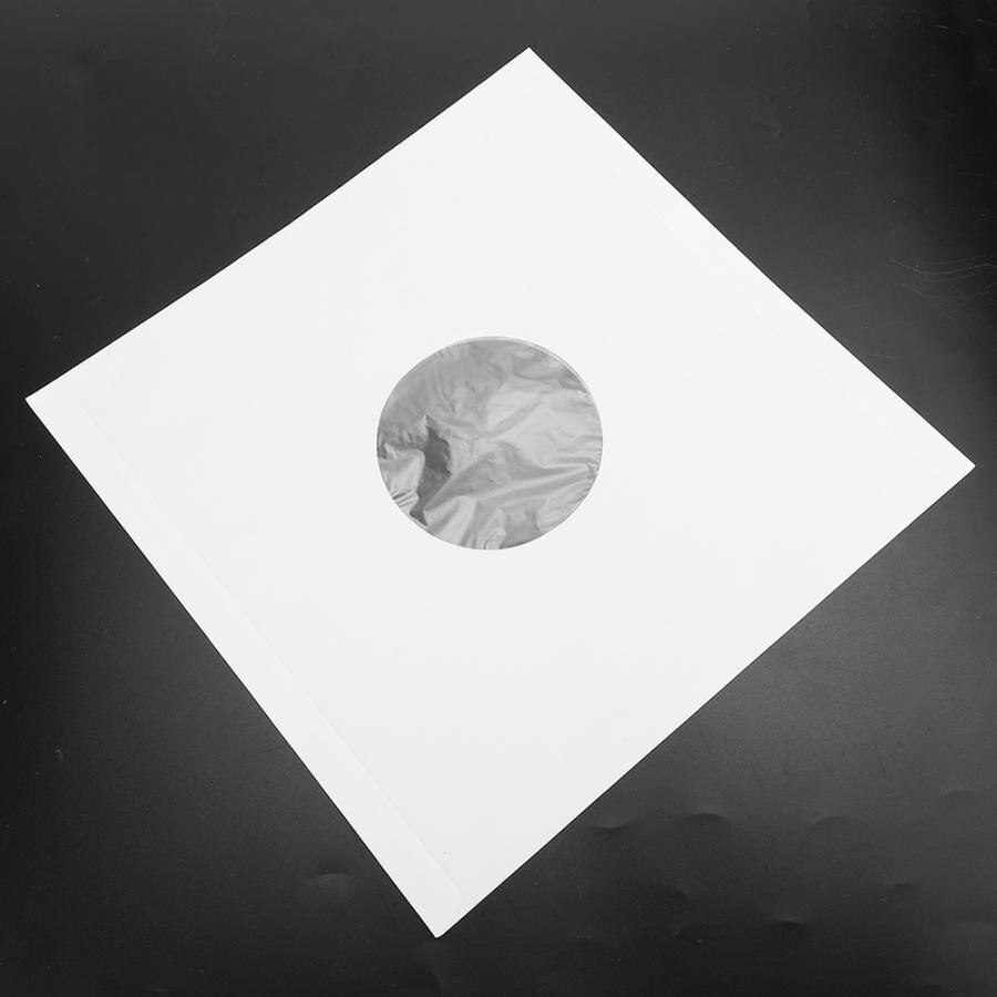 20Pcs 12Inch Papier Vinyl Record Cover Anti-Statische Cd Speler Beschermhoes Met Binnenzak Tornamesa Para disco 'S De Vinilo