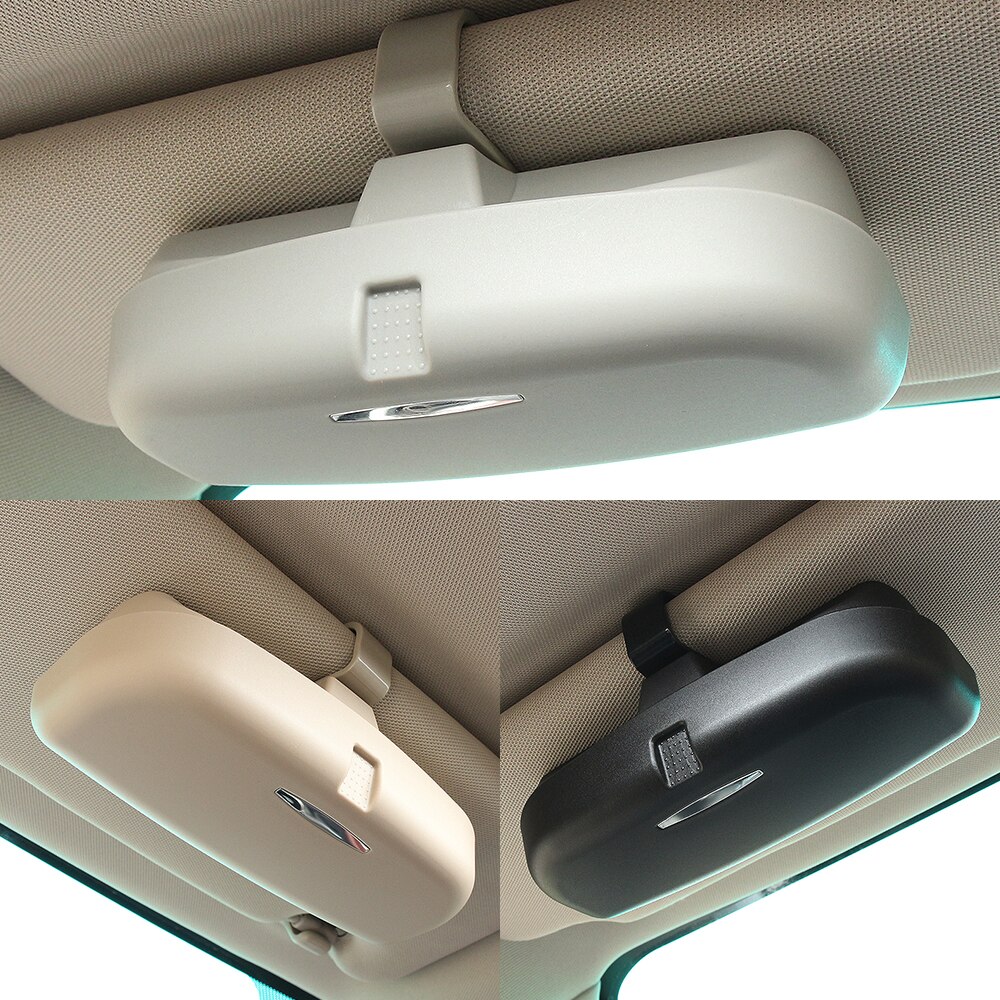 Auto Bril Clip Ticket Kaart Klem Abs Auto Bril Gevallen Auto Zonneklep Zonnebril Houder Accessoires