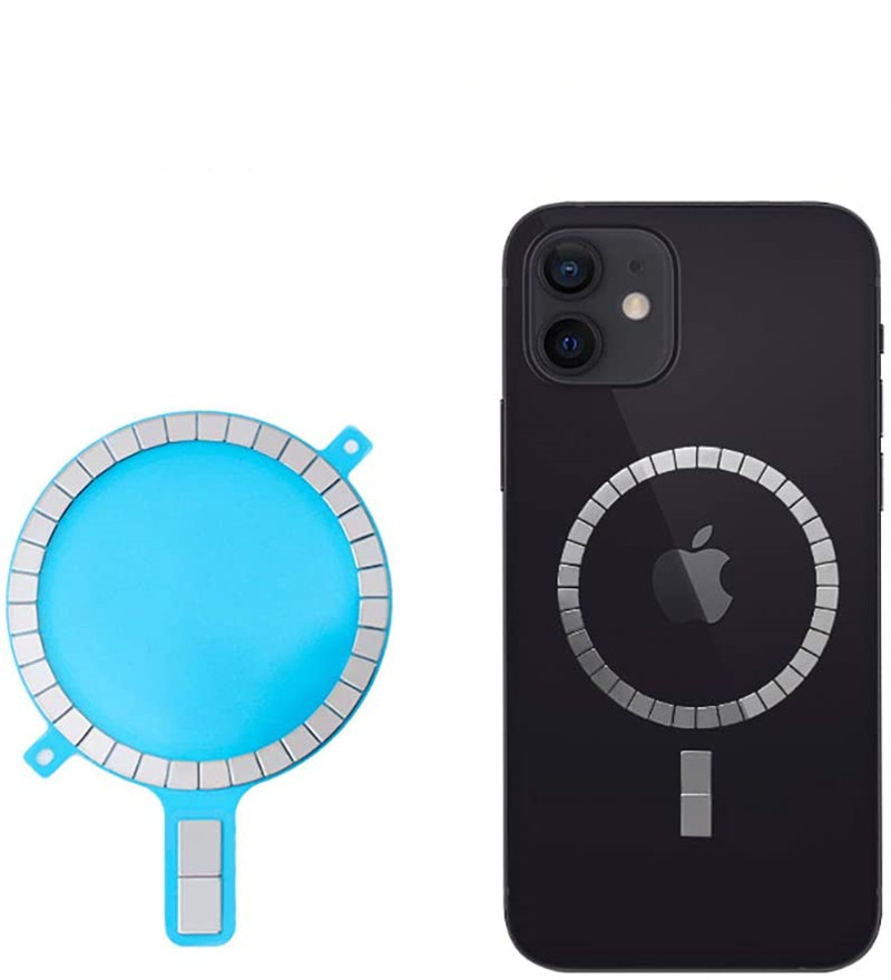 Circle Strong Magnetic Wireless Charger Charging Magnet Macsafe Sticker for IPhone 13 12 11 Pro Max Mini Magsafing Accessories
