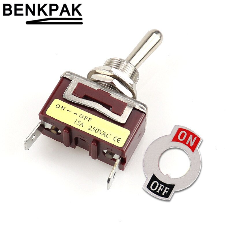 momentary toggle switch 12mm spring return 2 pin