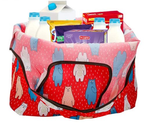 Mode Waterdichte Opvouwbare Handige Boodschappentas Herbruikbare Tote Pouch Opslag Handtassen