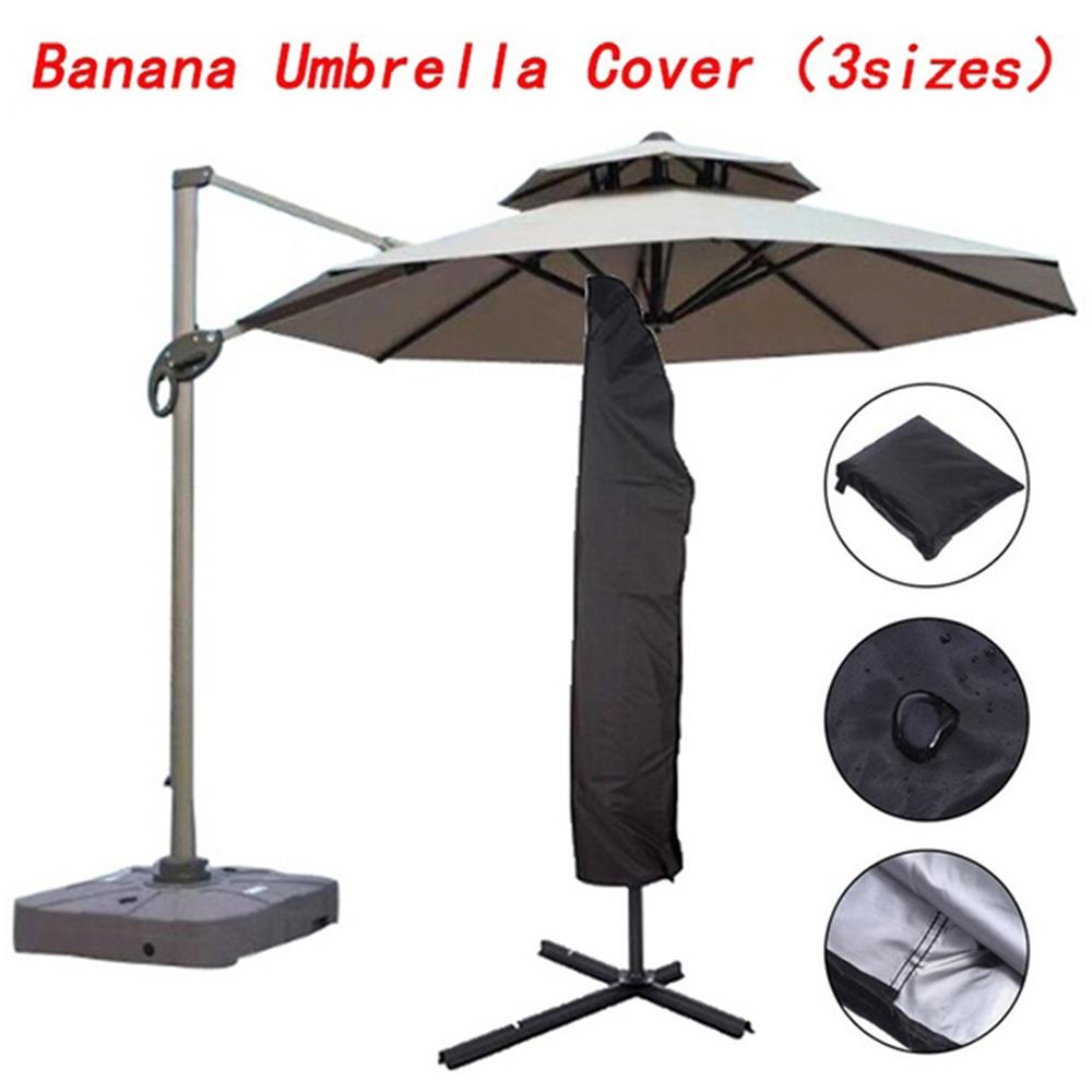 Large Parasol Cover Sunshade Umbrella Cover Parasol Umbrella Cover Banana Umbrella Cover 280Cm /265Cm /205Cm 210D Oxford Cloth