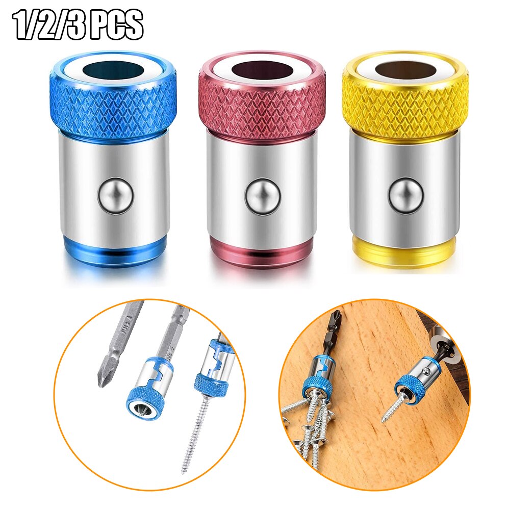 Porte-embout magnétique en alliage, anneau magnétique électrique, tournevis Anti-Corrosion, embout pour perceuse magnétique Phillip, magnétiseur puissant