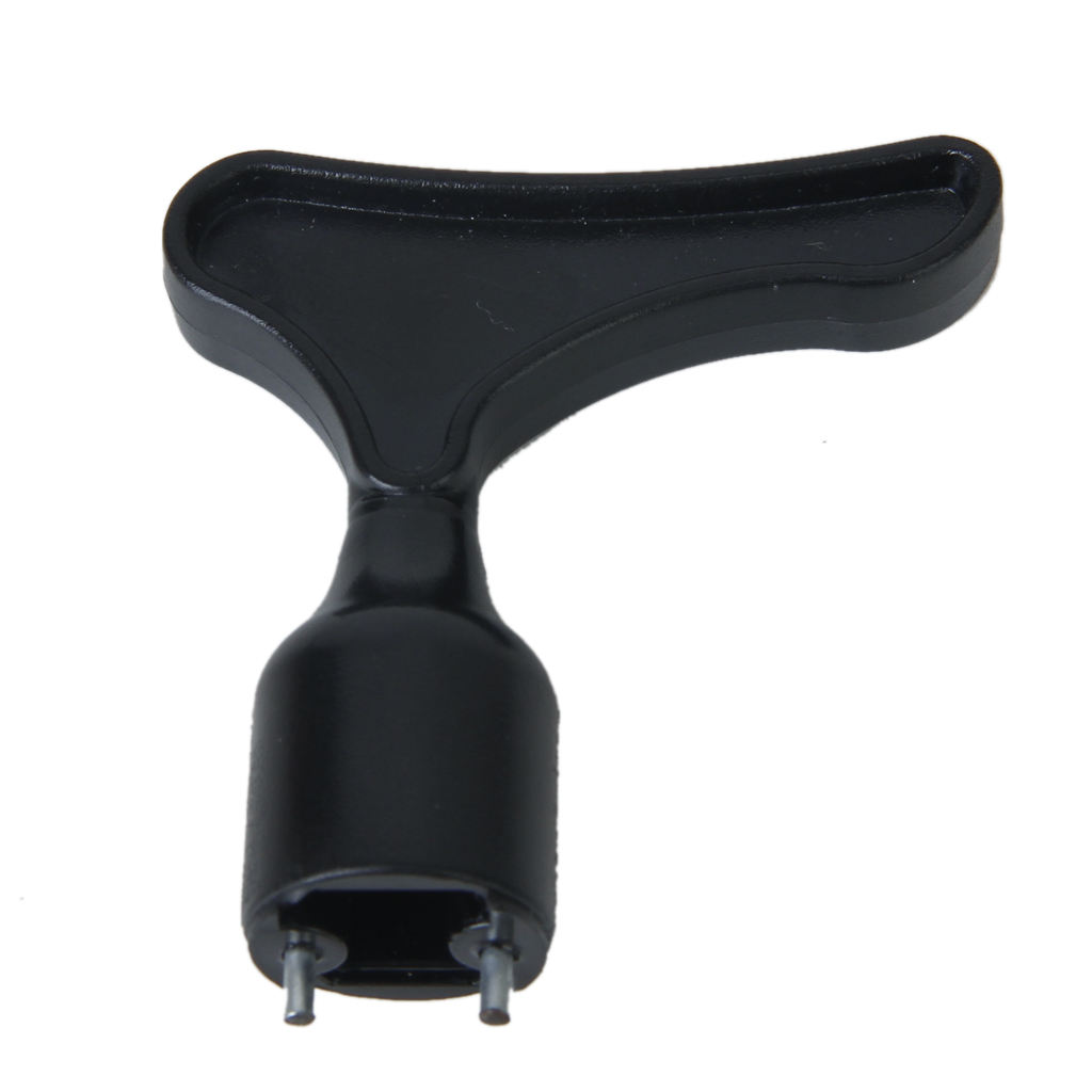 Golf Shoe Stud Remover Spike Wrench Cleat Key Removing Tool Handle Black