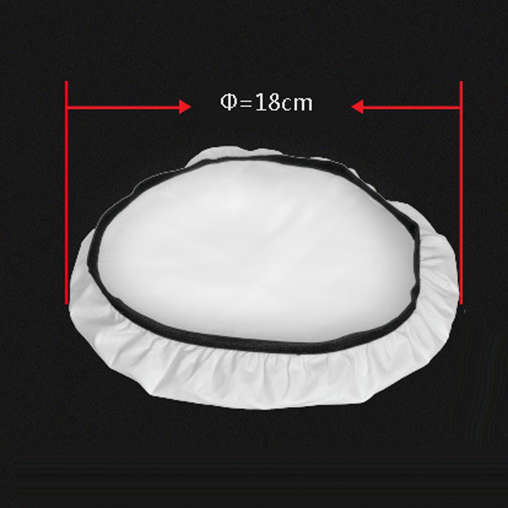 7 inch Photography Studio Lighting Soft White Diffuser Cover Sock for Studio Strobe Standard Reflector - 18cm