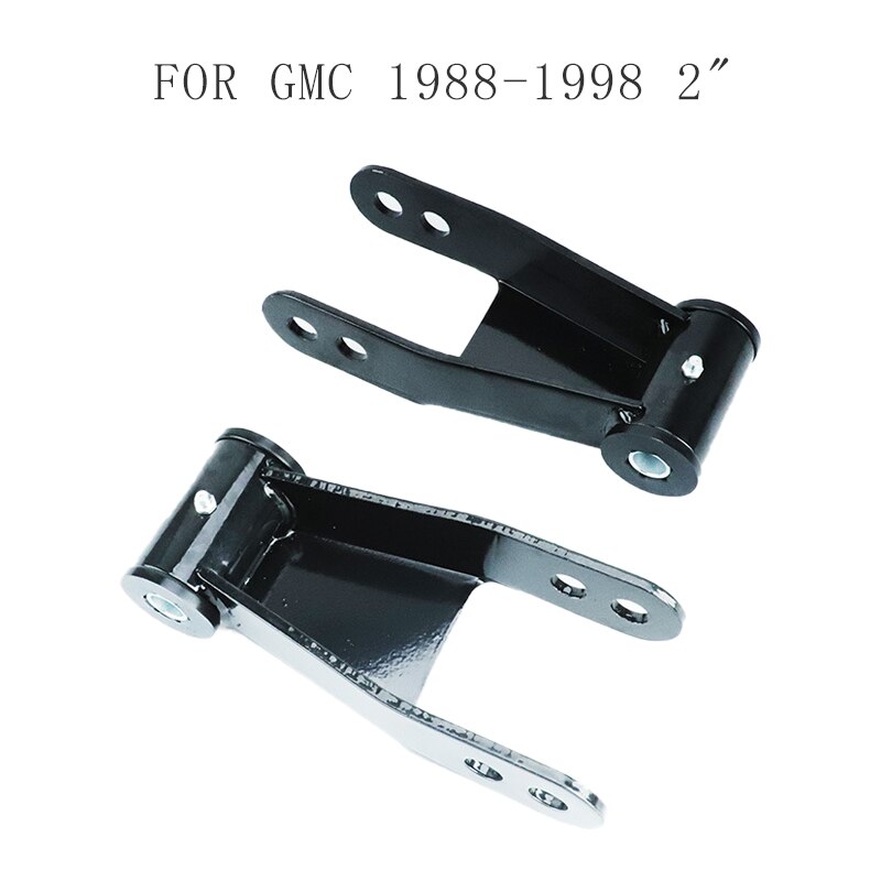 AP01 2" Lowering Shackles Chevy C10 1973 - 1987/1988 - 1998 GMC 2wd Truck Rear Lower Parts: 02030
