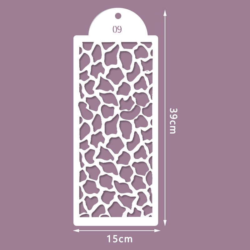 Cake Stencil Lace Cake Boder Stencils Cake Decorating Tool Fondant Printingtemplate Diypastry Drawing Mold Kitchen Baking Tool: Style I