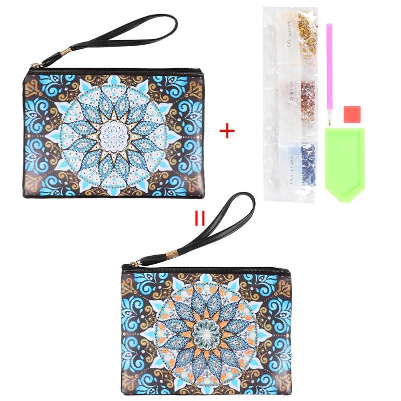 DIY Diamond Painting Wristlet Wallet Butterfly Special Shaped Embroidery Cross Stitch Wallet For Women Christmas: G