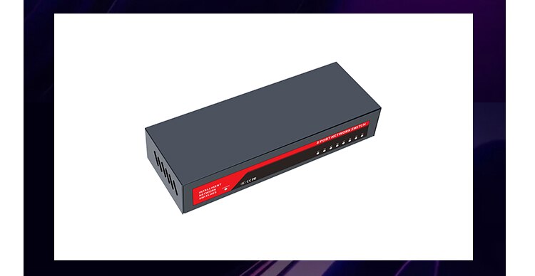 Intelligent Gigabit Network Switch 10/100/1000Mbps 8 Port RJ45 LAN Hub Fast Ethernet Switch Bandwidth 10G Full Duplex IEEE802.3u