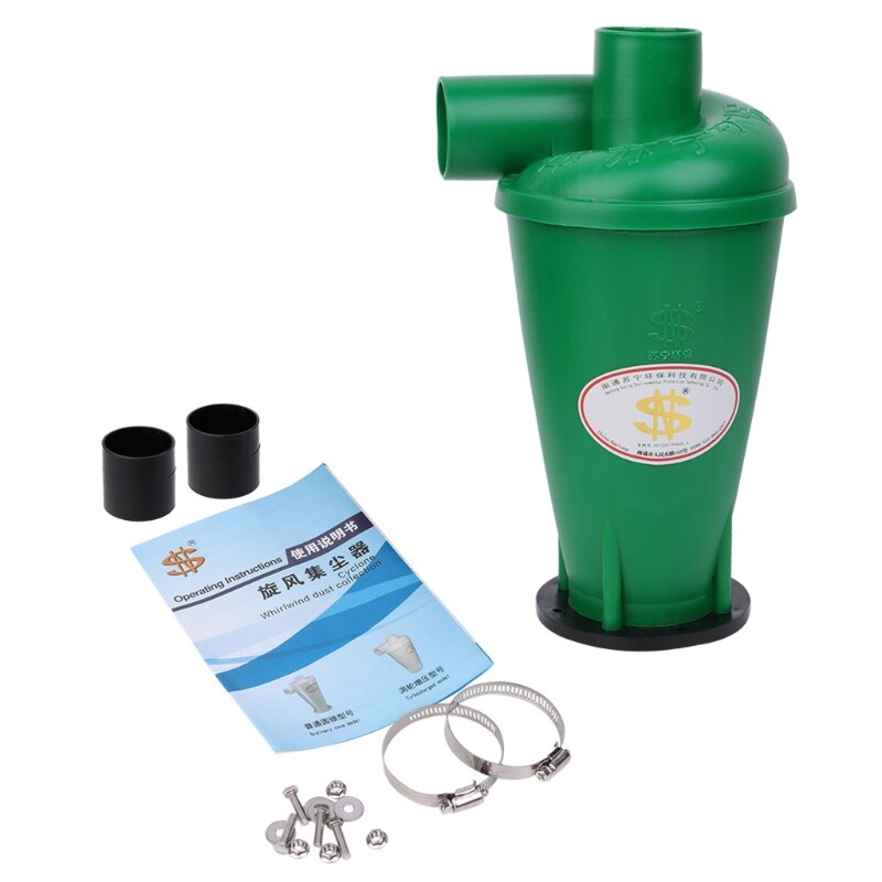 Filtro de colector de polvo ciclónico, ciclón turbocargado con separador de Base de brida,