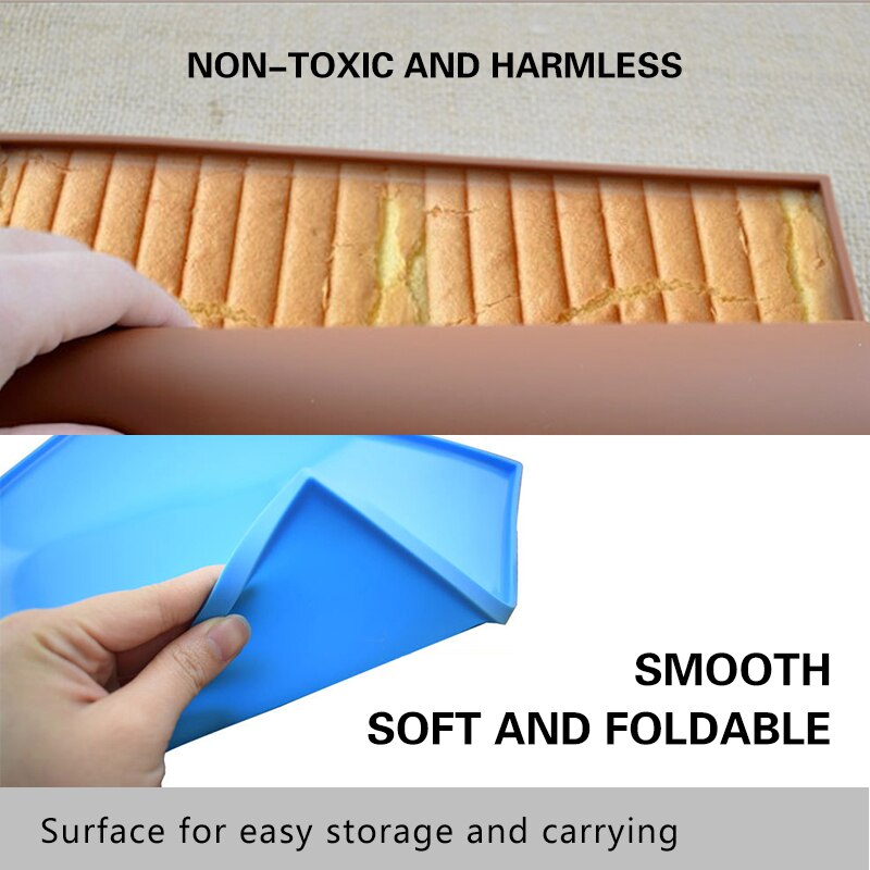 Silicone four tapis de cuisson gâteau rouleau tapis antiadhésif gâteau Pad cuisson pâtisserie outils bricolage gâteaux rouleaux moule suisse rouleau tampons outils de cuisson
