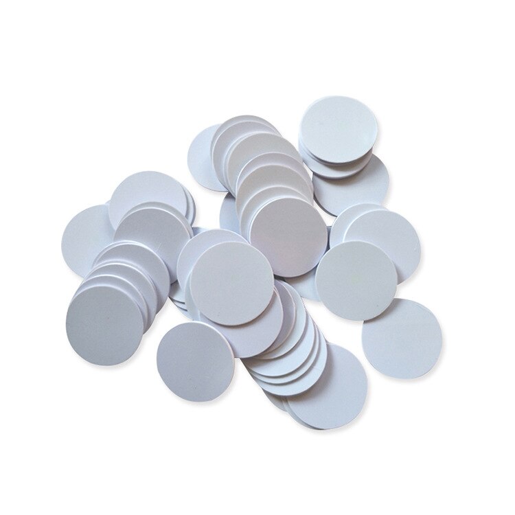 100 STUKS RFID 125 Khz EM4100 TK4100 blank smart card ID Dikke Kaarten EM ID Badge voor Tijdregistratie Systeem: 25mmCoin