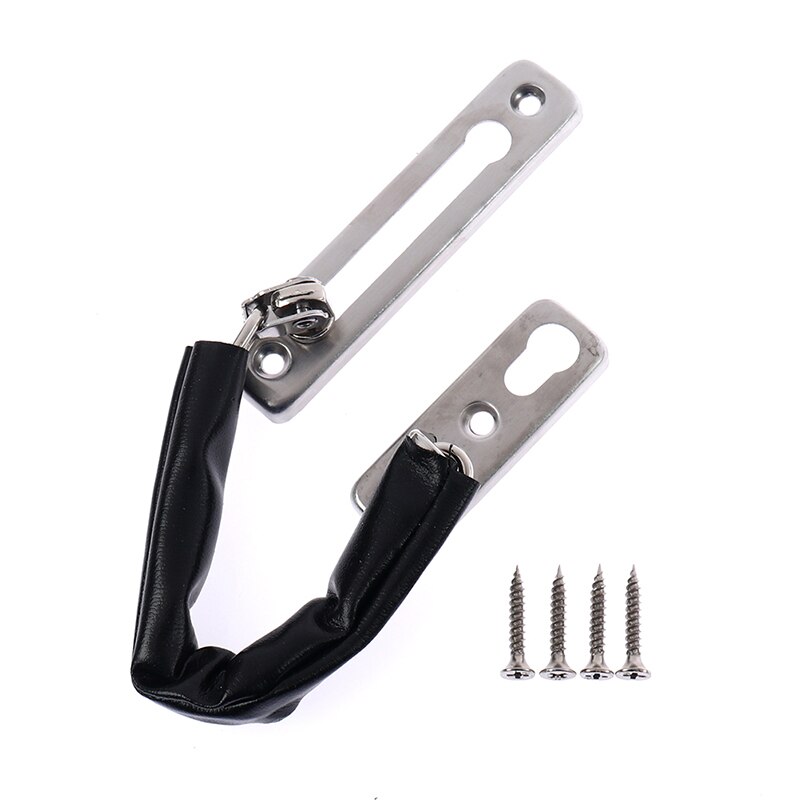 Anti-theft Stainless Steel Hotel Door Chain Latch Safety Guard Security Lock: CP