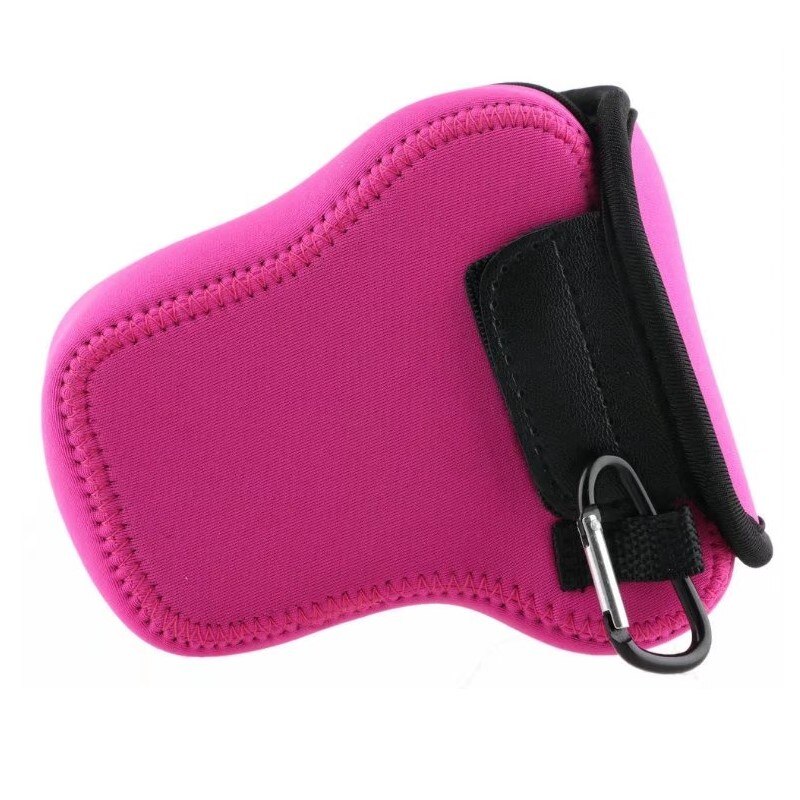 HAFEI Mode 5 Kleuren Neopreen Camera Inner Tas Voor Nikon P600 P510 P520 P530 J1 J2 Beschermende Zachte body Cover: Rose