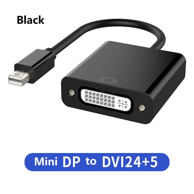 Mini Displayport Naar Hdmi Dvi Vga Adapter 4K Mini Dp Converter Bliksemschicht Compatibel 3 In 1 Voor Mac Macbook Pro Air Imac Oppervlak: WHITE