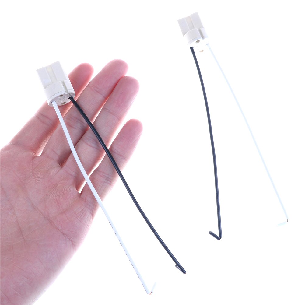 5pcs 5A LED Halogen Light Bulb Base Ceramic 110-220V Lamp Holder G9 Lamp Base Socket Adapter Converter Connector Cable
