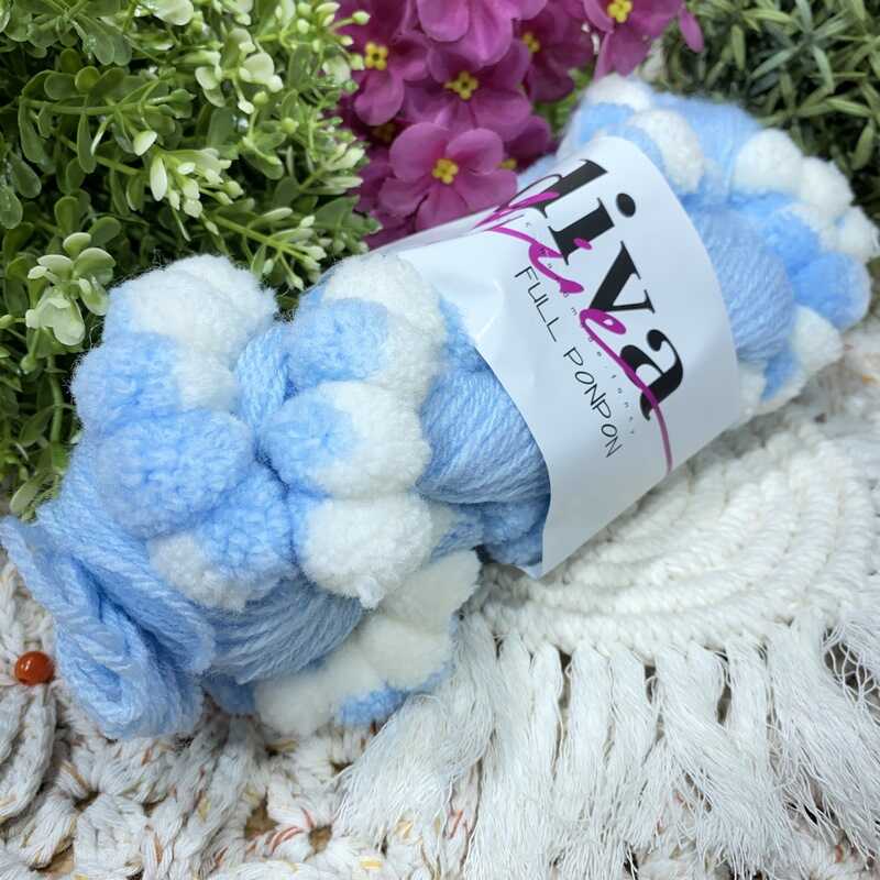Pom Pom Fancy Hand Knitting Yarn,100 Pcs Pom Pom-(100 Gr)-(3,5 Mm)-(75 Mt)-Yarn Thickness:(1 Mm)-Acrylic-Thin-Blanket-Sweater-His-Scarf-Baby-Women-Girl-Made In Turkey: 4